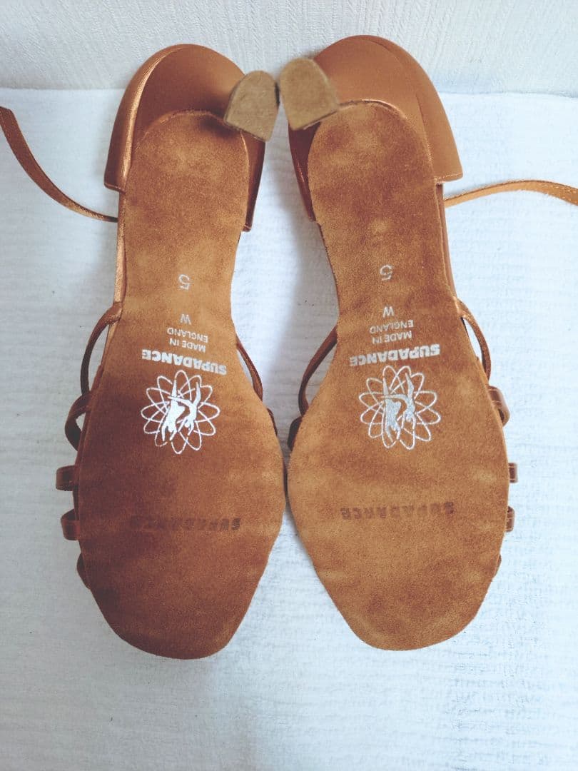 格安新品SUPA 1403ワイドサテンラテンシューズ