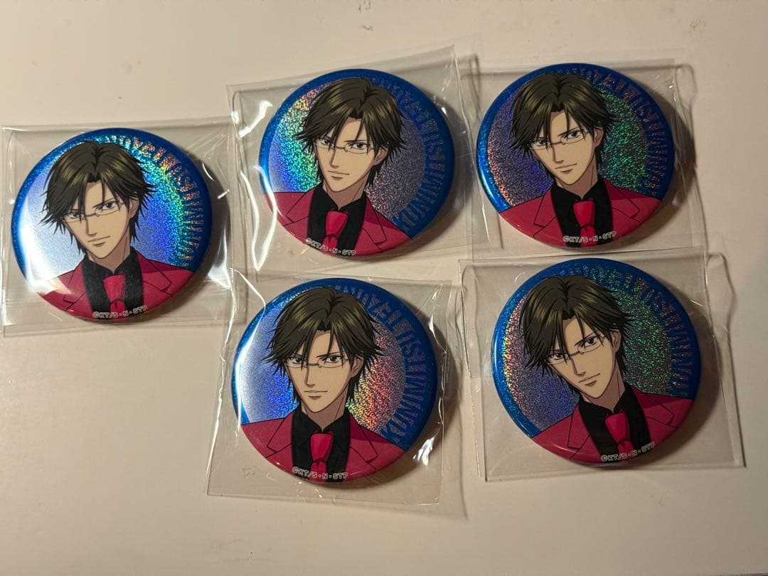 新テニスの王子様 ジャンプフェスタ JF 手塚国光 ホログラム缶バッジ