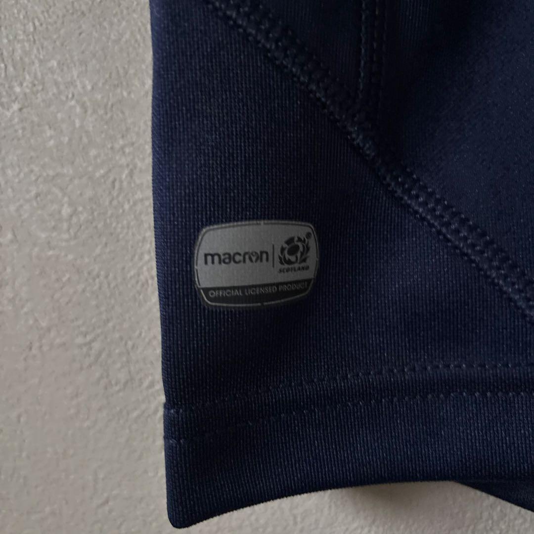 美品 macron スコットランド代表 ラガーシャツ ワールドカップ2019