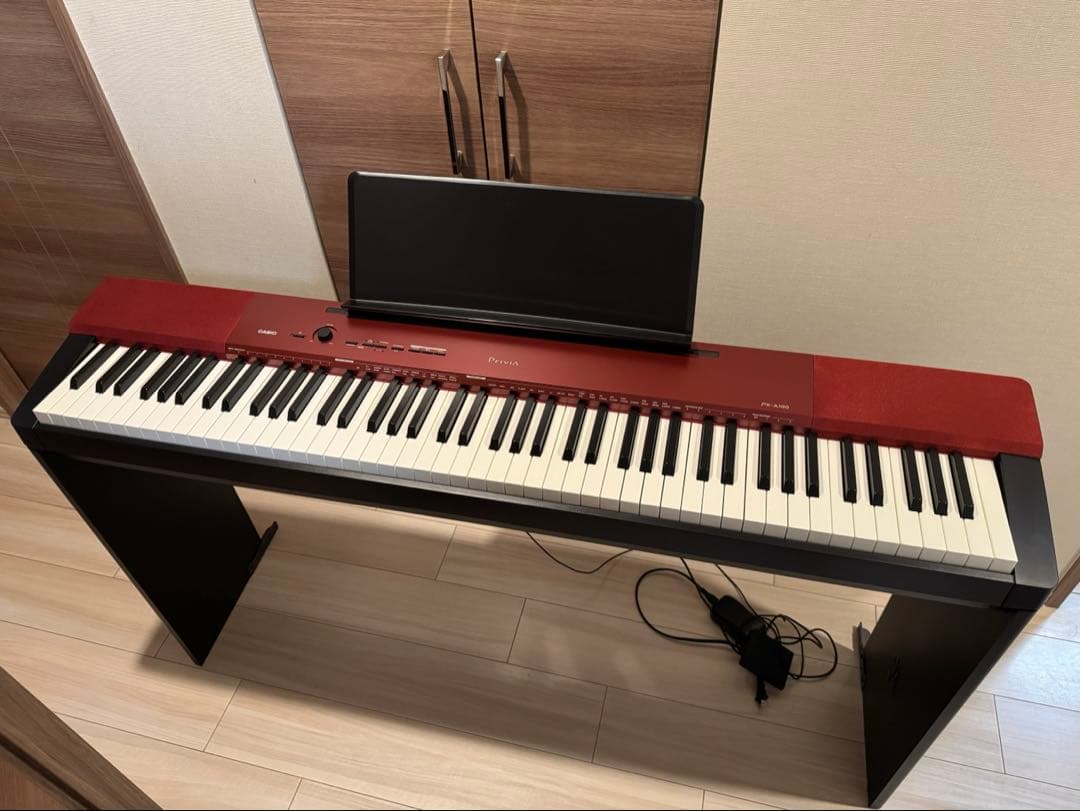 【完動品】電子ピアノCASIO privia PX-A100 （スタンドなし）