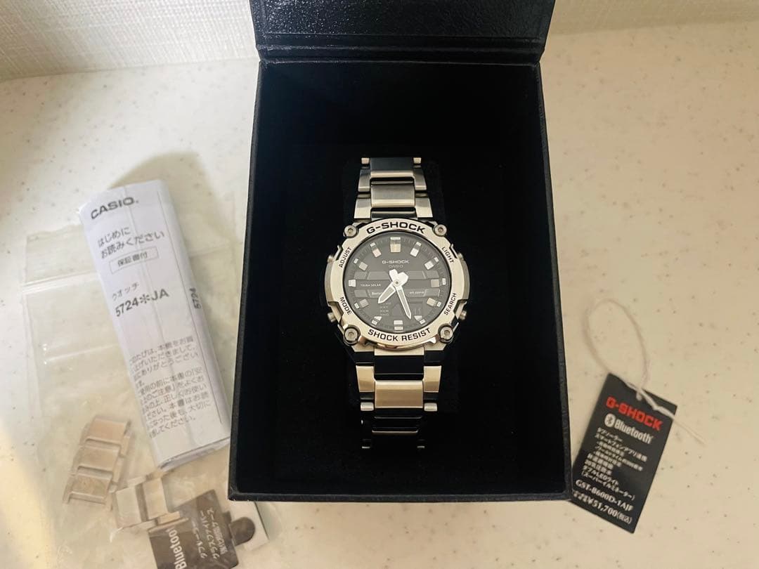 【〜12/19／美品】CASIO G-SHOCK GST-B600D-1AJF