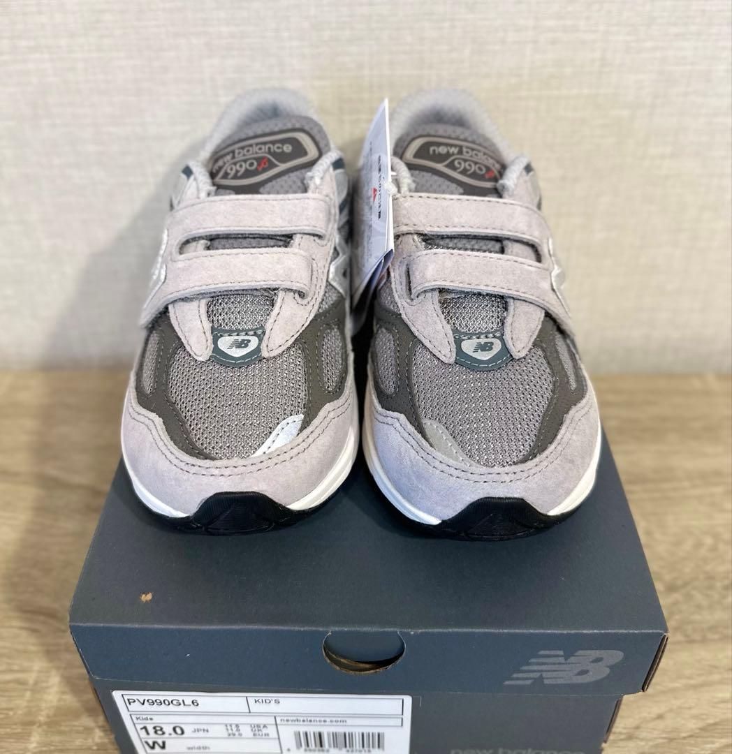 【新品】New Balance PV990GL6 KIDS 18㎝ 定価以下