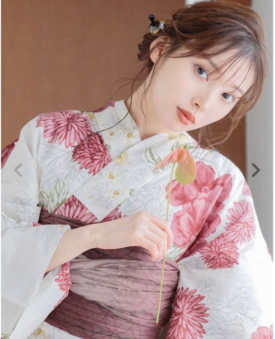 dita 大正ロマン牡丹寄せ　浴衣セット　(公式サイト売り切れ品)