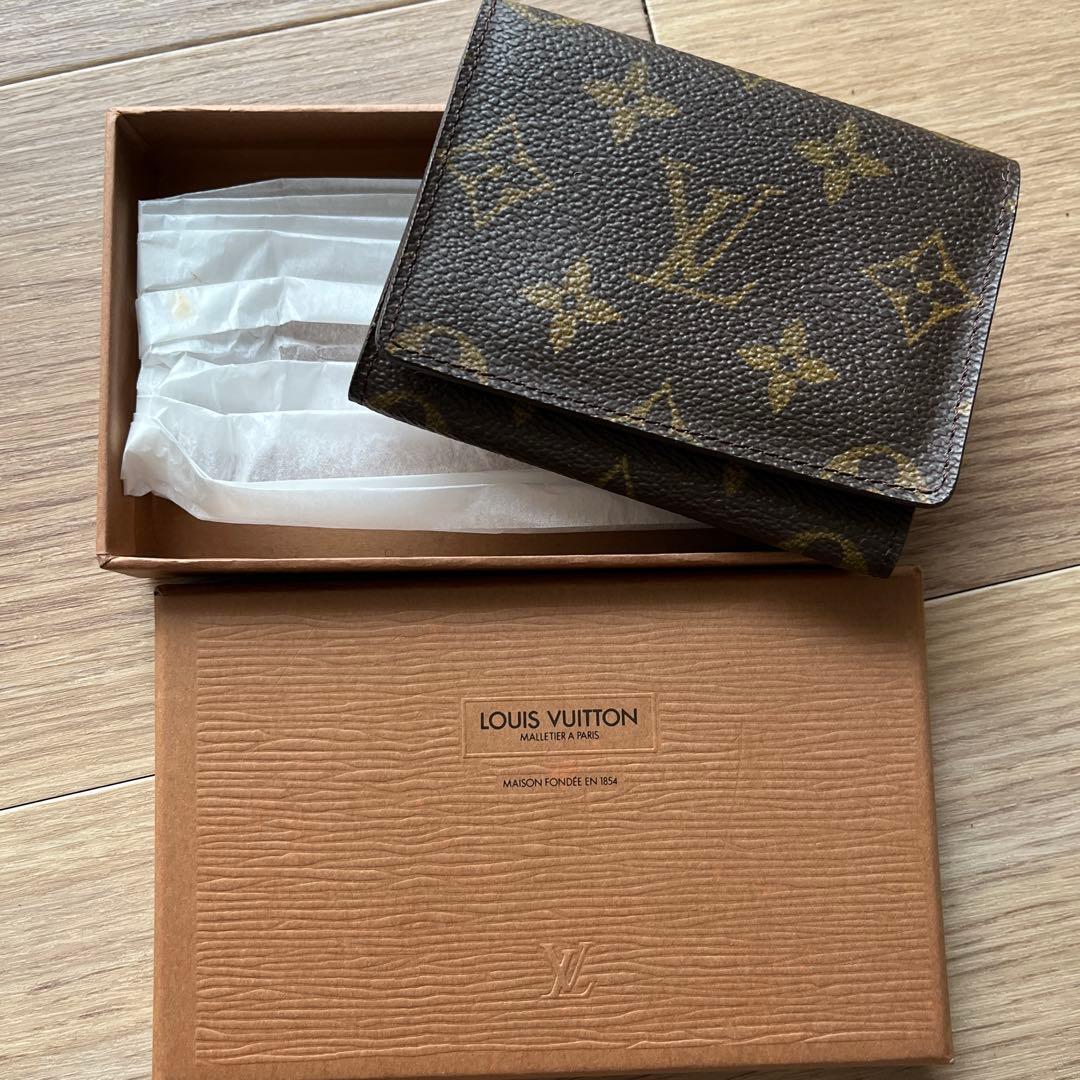 keitanboo正規店購入 新品未使用ルイヴィトン名刺入れ
