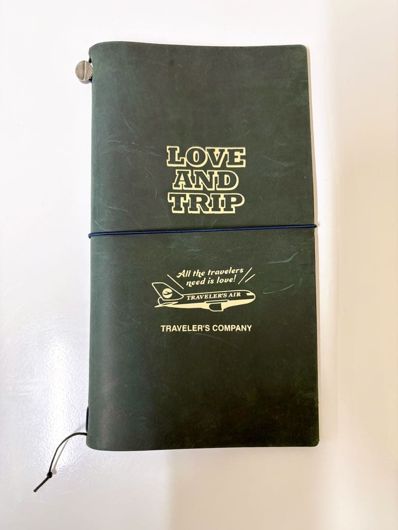 トラベラーズノート 新春 当選カバー 2025 LOVE AND TRIP