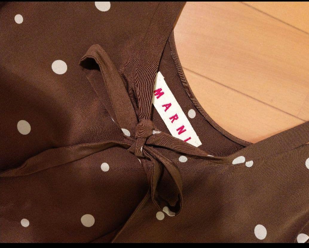 MARNI　シルクワンピース
