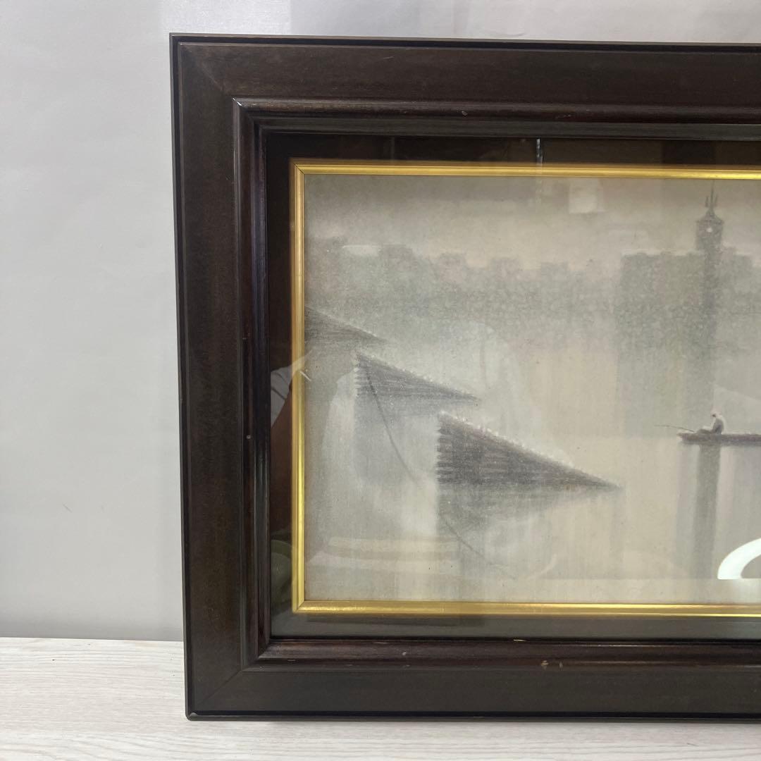 絵画　バディマ　釣人