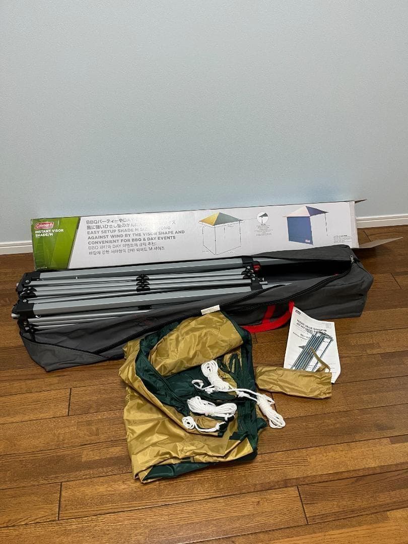 【美品】コールマンのINSTANT VISOR SHADE M