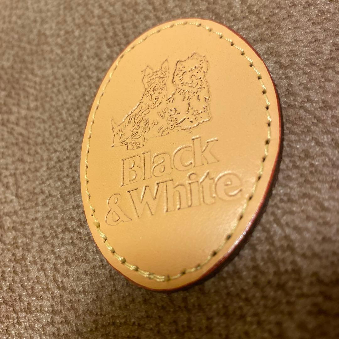 【希少】【美品】BLACK&WHITE キャディバッグ