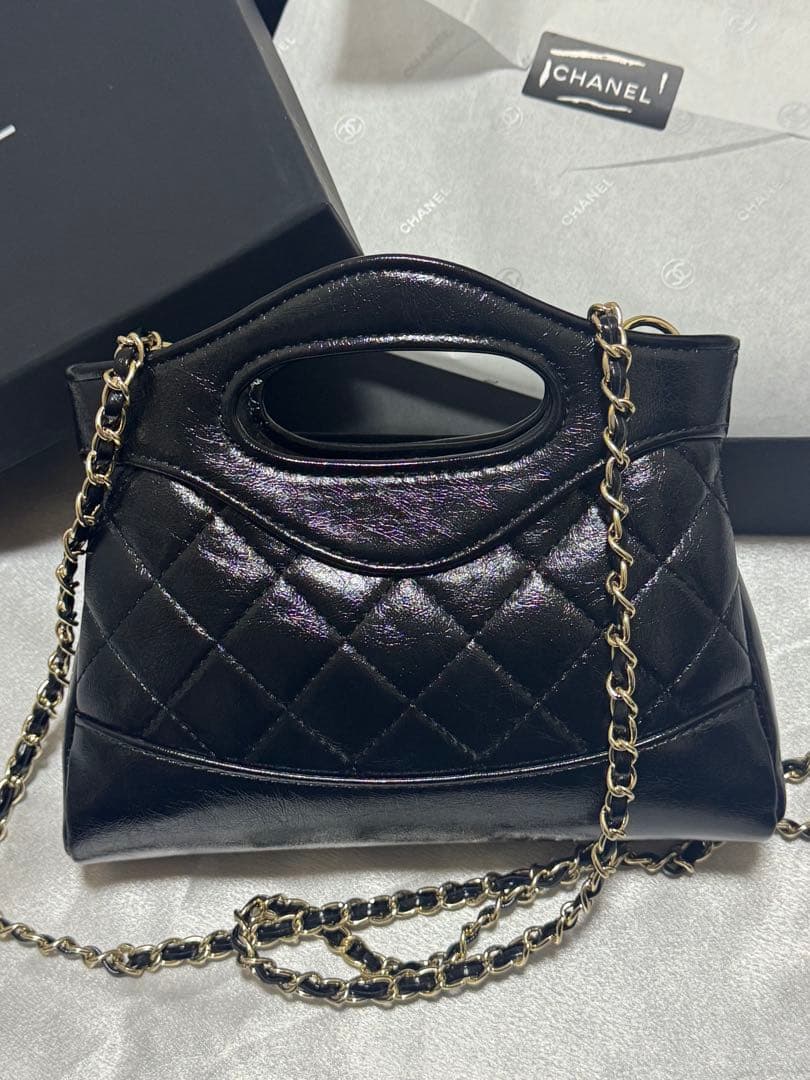 CHANEL MAKEUP キルティング　ショルダー　ハンド　バッグ ノベルティ