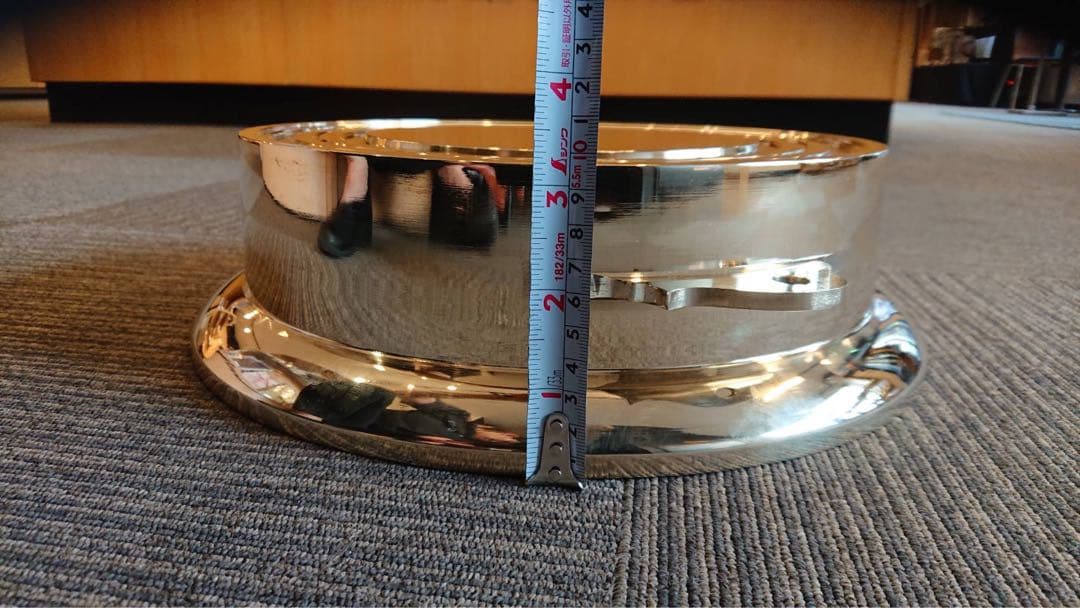 格安⭐︎鉦鋙⭐︎祭り⭐︎鏡面鉦鋙1尺⭐︎新品未使用⭐︎