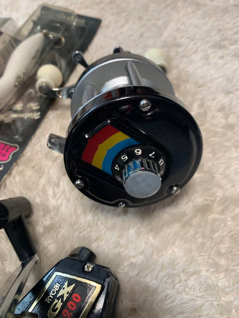 ルアー　オールド　スミス　ハトリーズ　　リール　タックルボックス