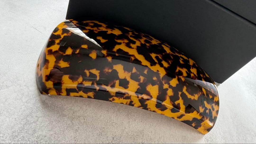 三味線　胴掛　鼈甲調