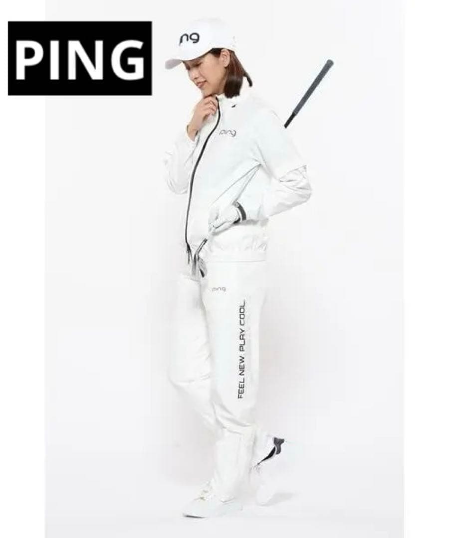 PING　ゴルフ　レディース　レインウェア　M【新品】レインスーツ　ピン　女子