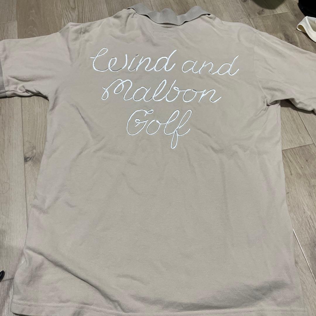 マルボンゴルフ　ウィンダンシーコラボ　ポロシャツ　美品