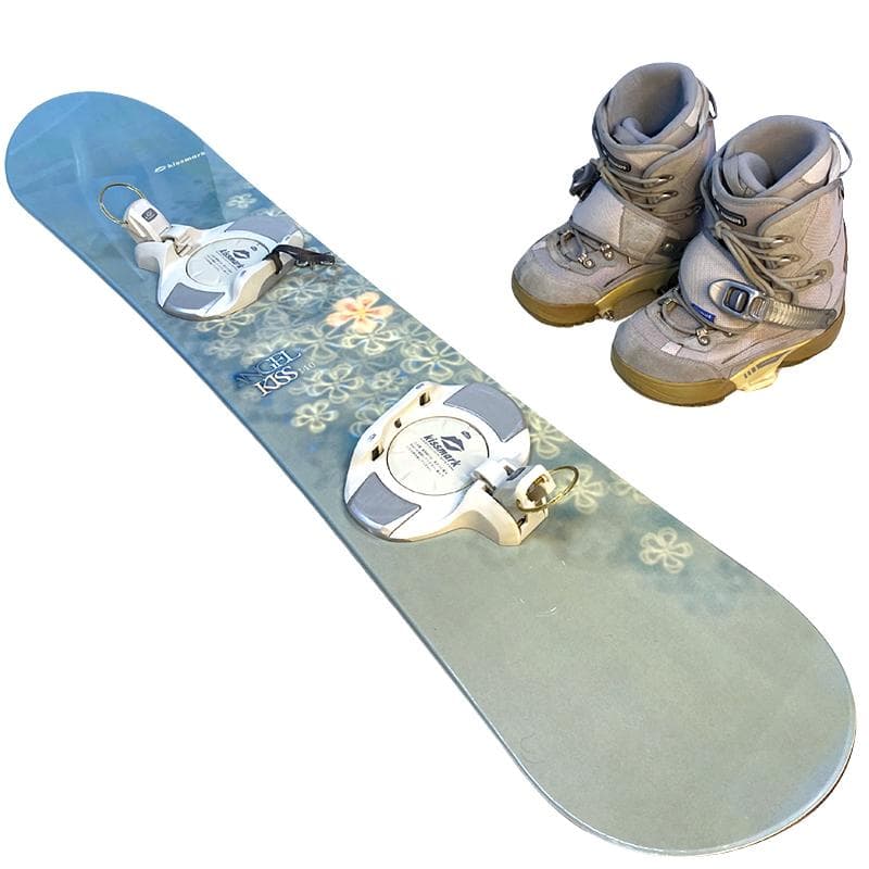 【3点セット】キスマーク ANGEL KISS 140 スノーボード レディース