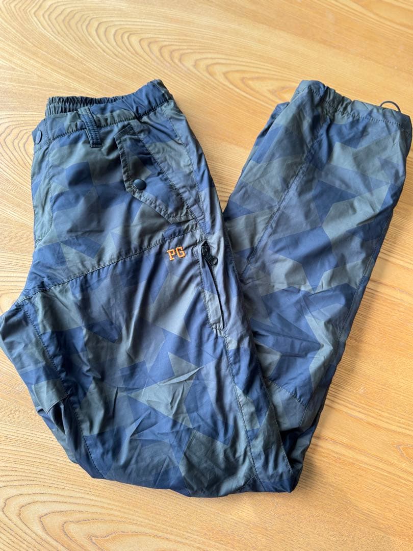 パーリーゲイツ　迷彩風柄　防寒パンツ　サイズ2