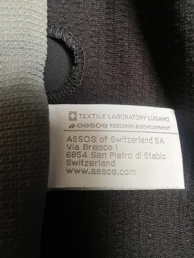 2020年 ASSOS 春秋向け レーシングフィット 半袖ジャージ / Sサイズ