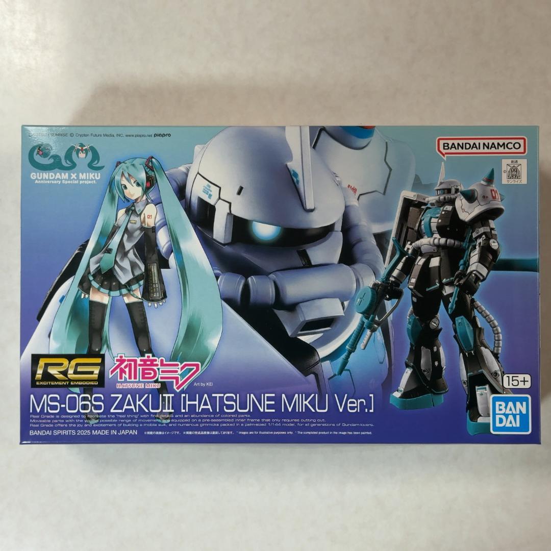 RG 1/144 MS-06S ザクII [初音ミクVer.]◆機動戦士ガンダム