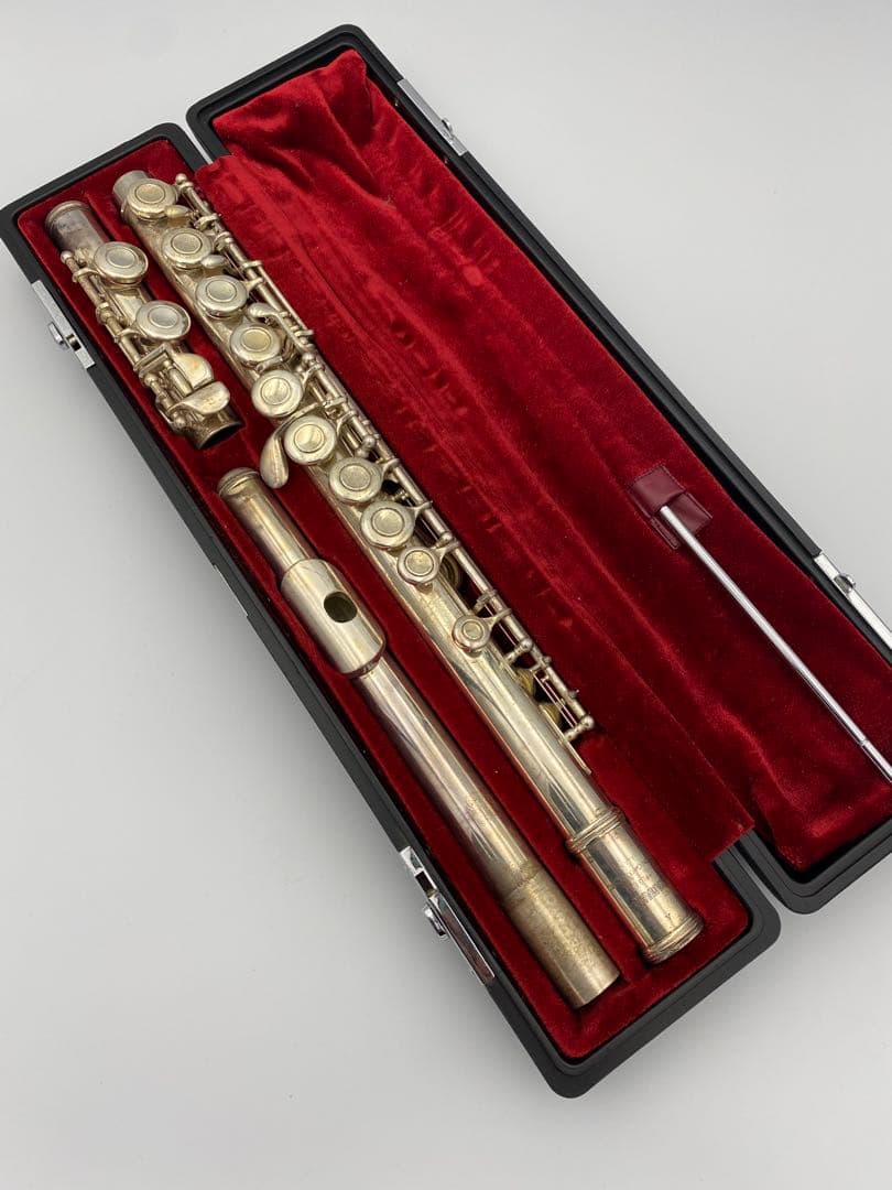 YAMAHA ヤマハ フルート YFL311 頭部管銀製 SILVER 刻印