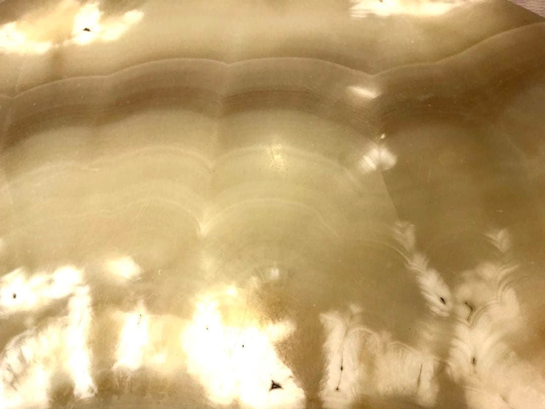 骨董家具　英国製　アンティーク 天然　アラバスター大理石　天板 サイドテーブル