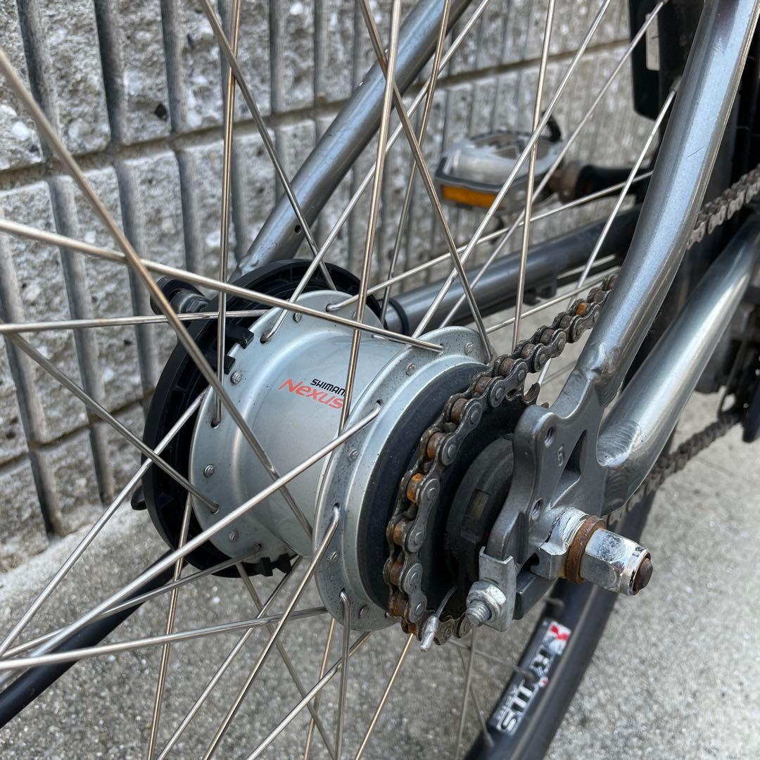 ヤマハ電動アシスト自転車PAS Brace XL26インチ ガンメタ