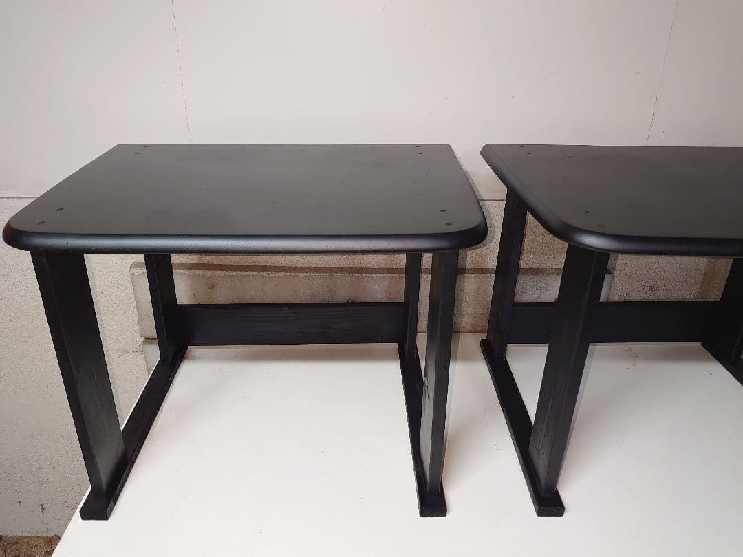 【其の40】中古テーブルを加工するパチスロ実機を2台置く台（セパレートタイプ）