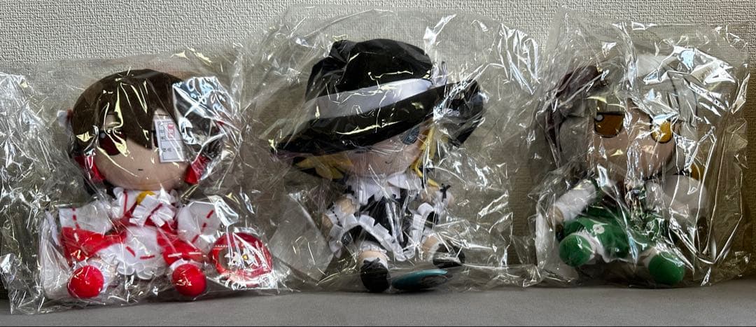 東方ぬいぐるみシリーズ 27 31 92 ふもふも 3体セット