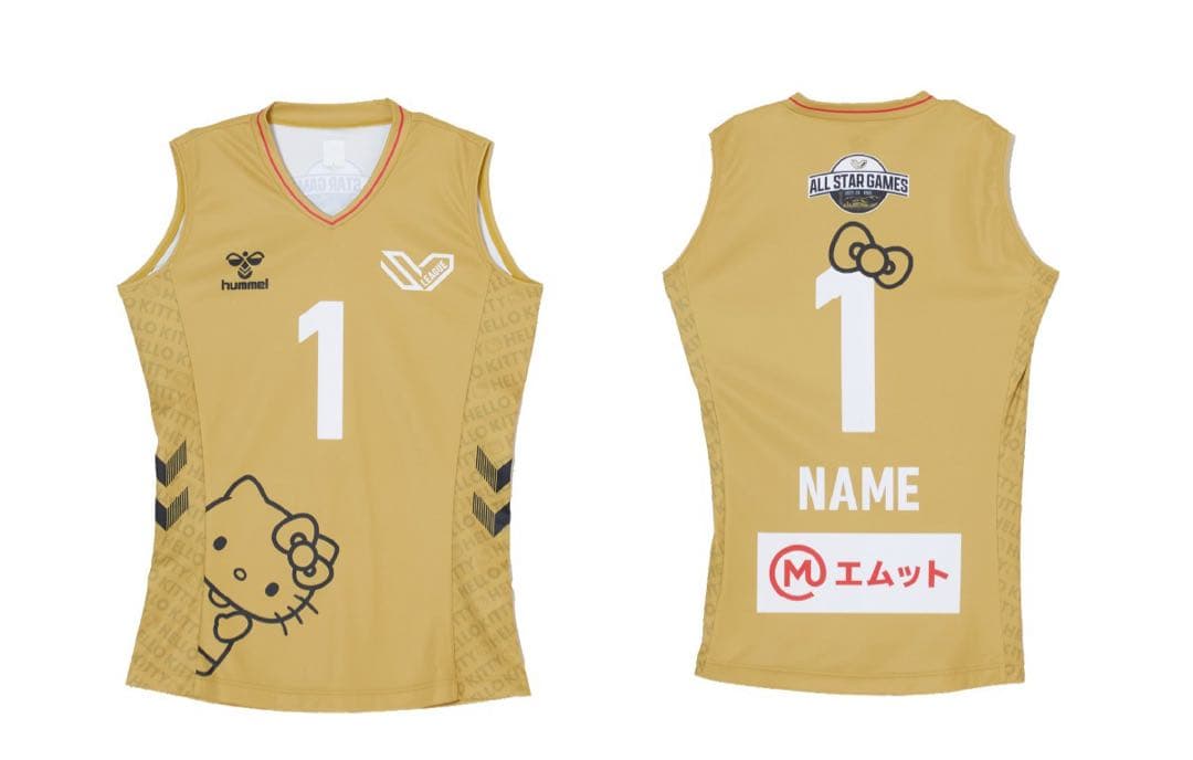 女子バレー　SVリーグ　山田二千華　オールスター　オーセンティックユニフォーム