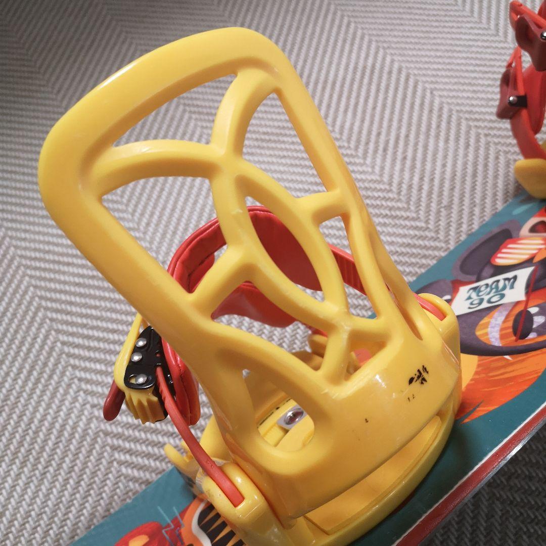 90cm Salomon TEAM スノーボード ビンディング リーシュコード付