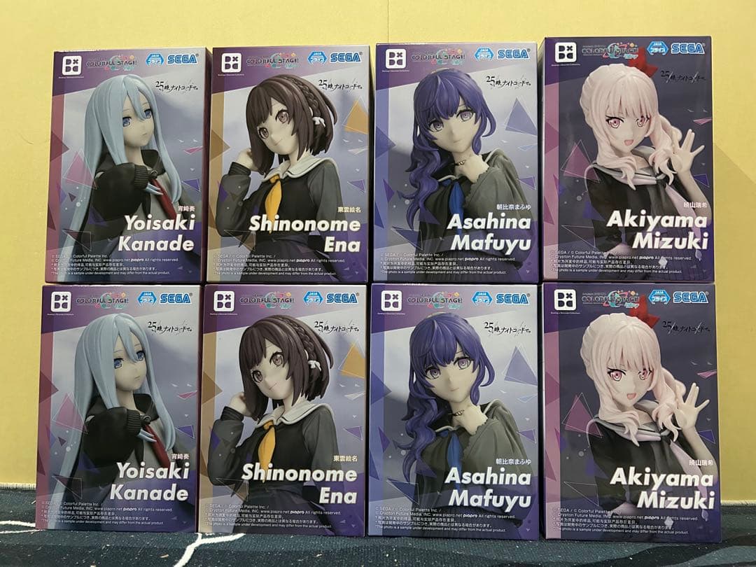 プロセカ フィギュア 25時、ナイトコードで。 4種8体セット