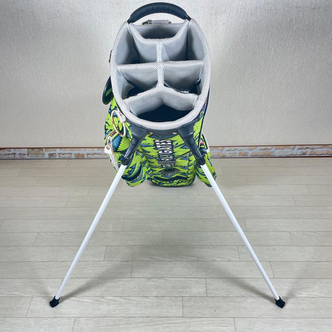 希少　パーリーゲイツ PEARLY GATES ワニ柄 キャディバッグ スタンド