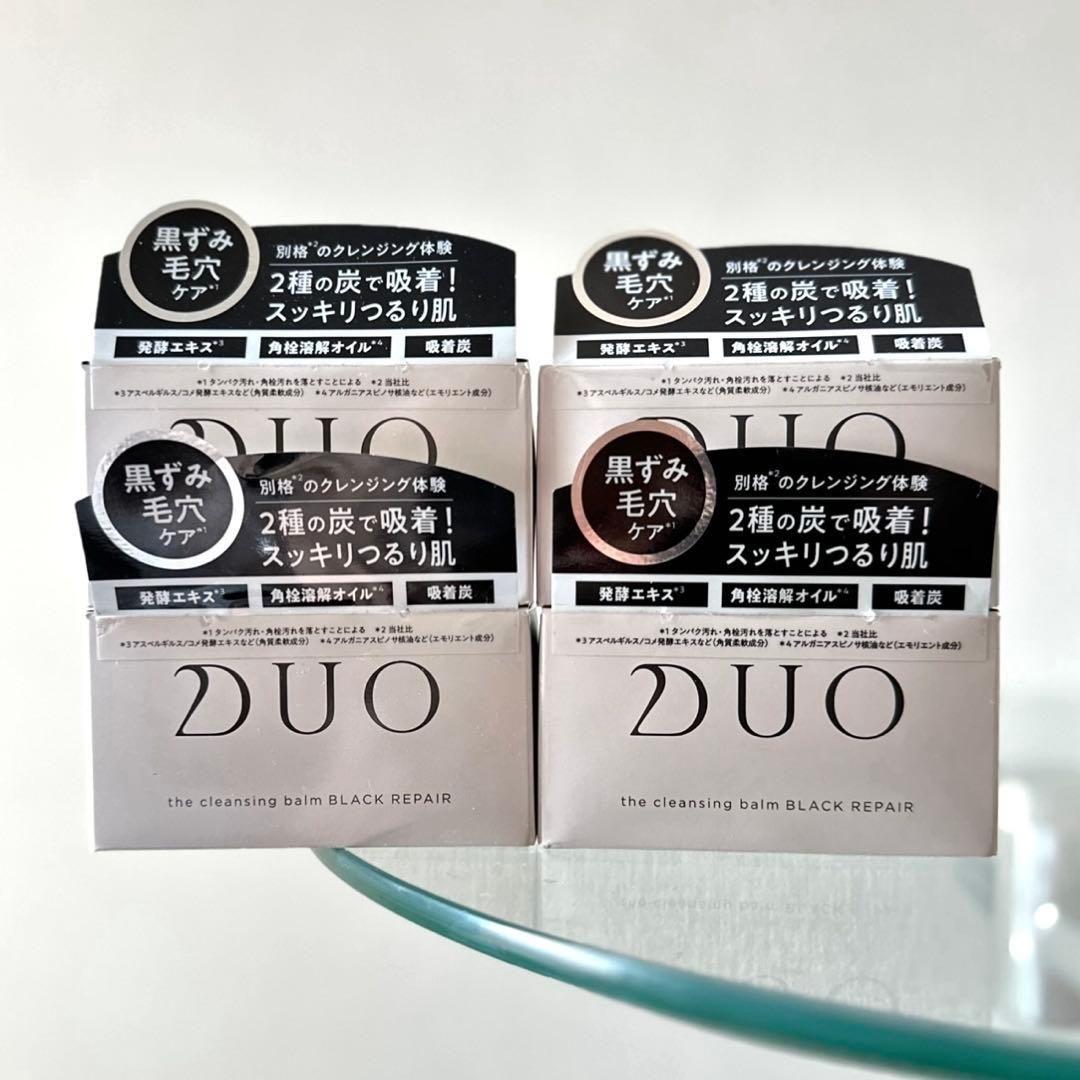 DUO クレンジングバーム ブラックリペア 90g 4個セット