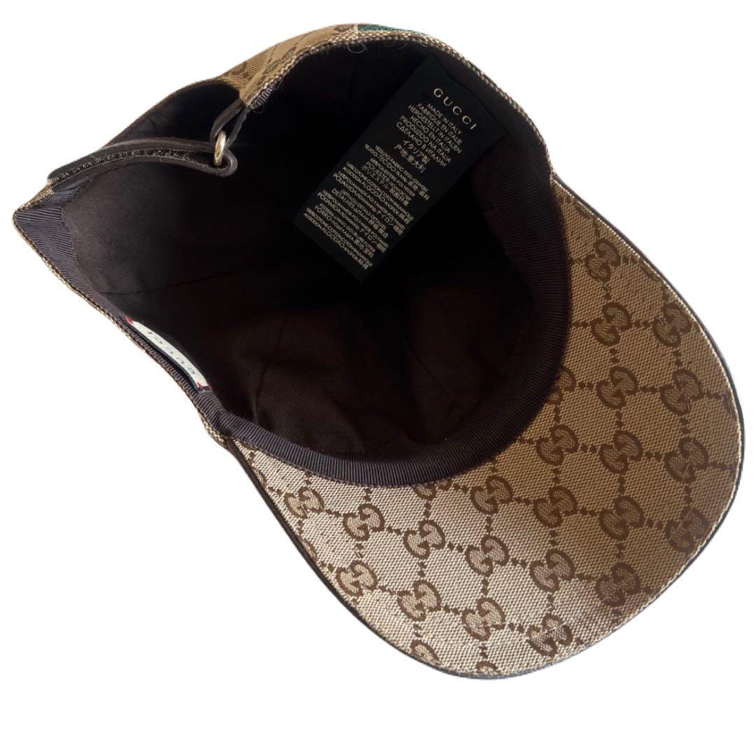 帽子 gucci monogram cap .