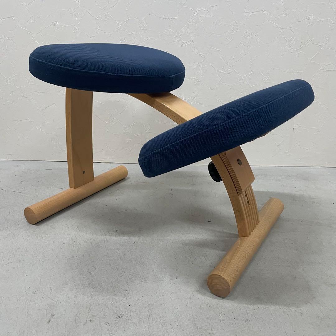 バランスチェア イージー ショートフレームバージョン ネイビー バランスラボ