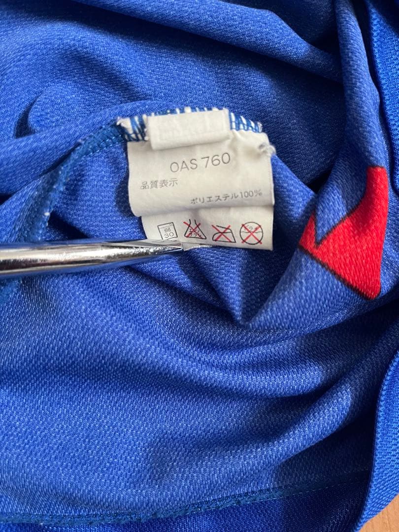 当時物 asics サッカー 日本代表 ドーハ モデル ラモス瑠偉10番 L