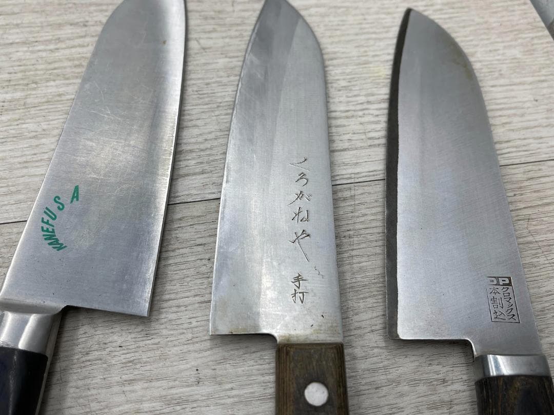 s*a様 包丁 12点 まとめて クロマックス 雅一心 くろがねや 源正舟 三徳