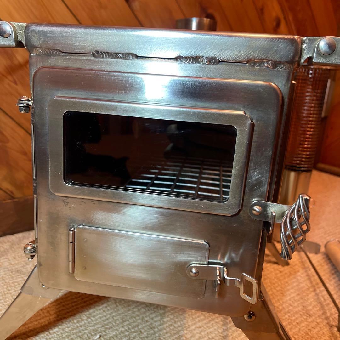 美品 WINNERWELL Nomad View M 薪ストーブ 煙突セット