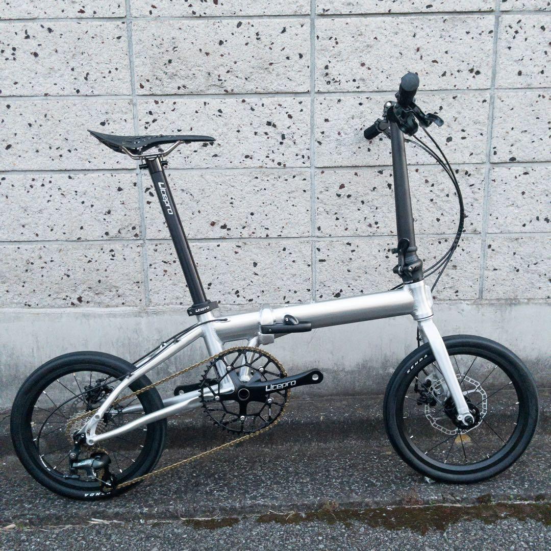 DAHON K9X 同等 ★ 超軽量【8KG】★Tiagra 10速 クリア塗装