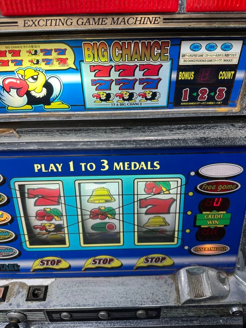 パチスロ実機　クランキーコンドル　初代　アミューズROM ジャンク