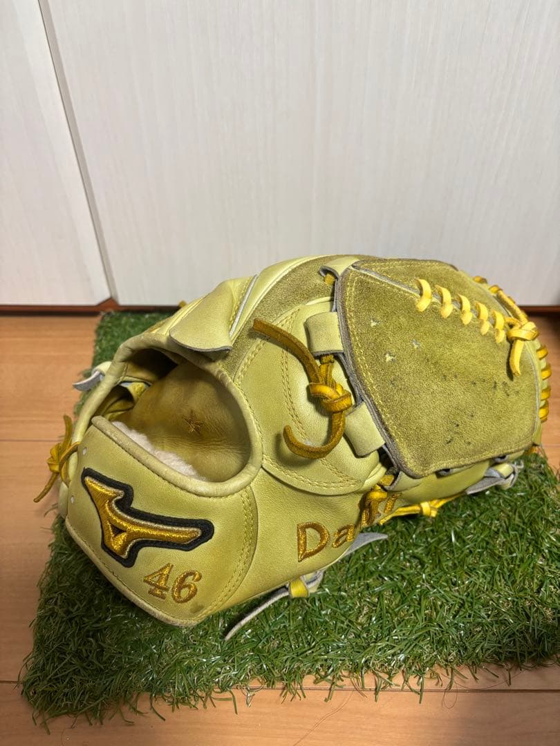 プロ支給品　実使用　岩下大輝　千葉ロッテマリーンズ　ミズノプロ 投手　ヌバック