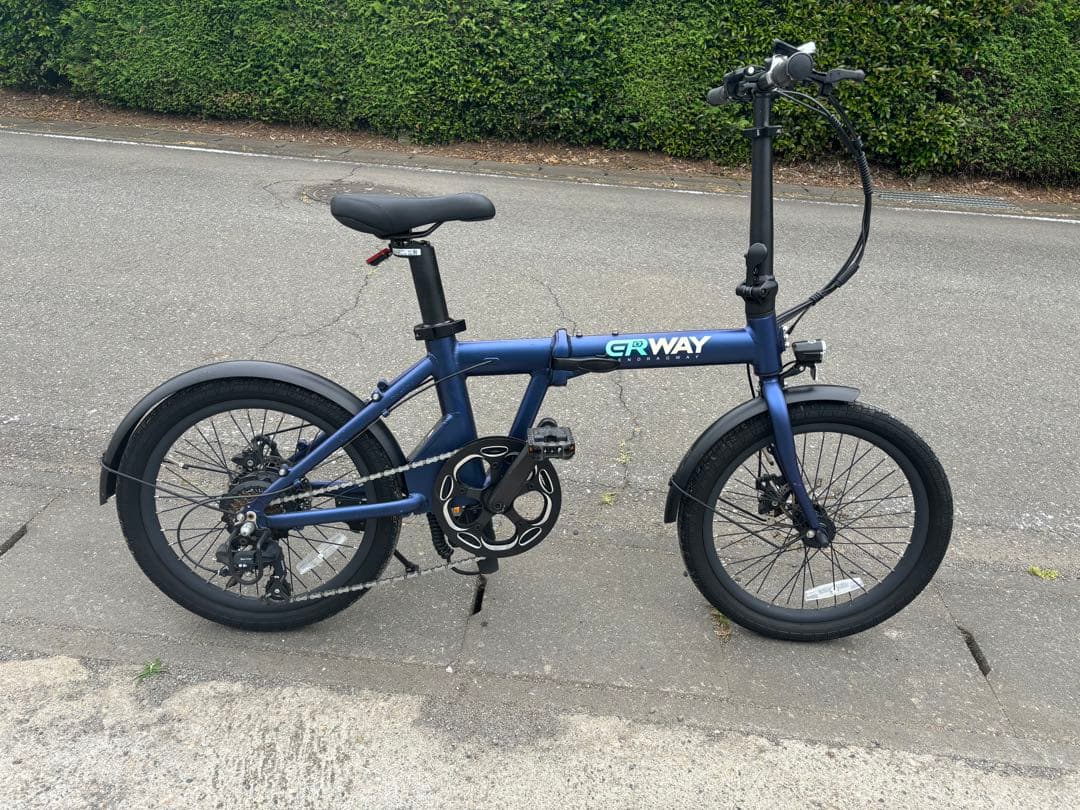 ERWAY 電動アシスト折りたたみ自転車