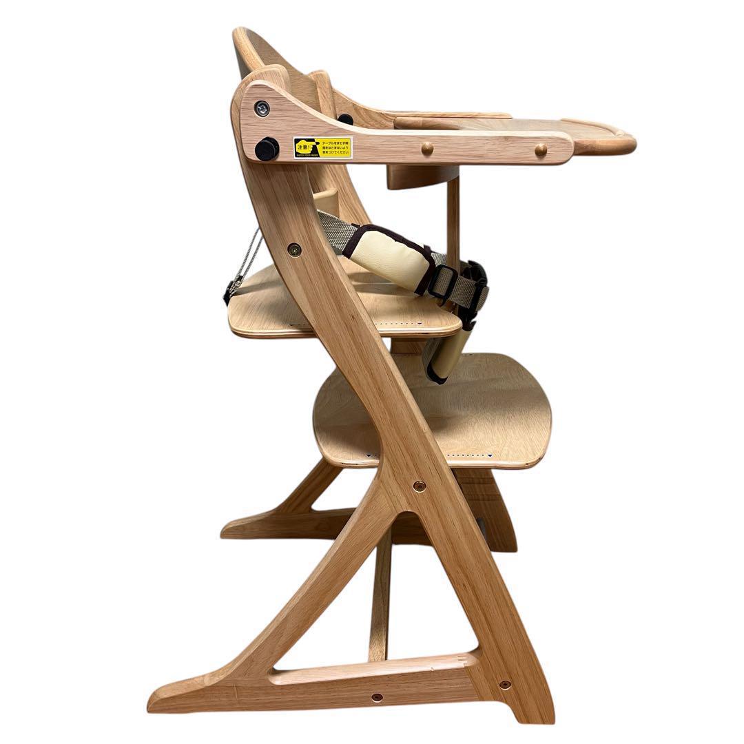 大和屋 すくすくチェア スリムプラス テーブル&ガード付