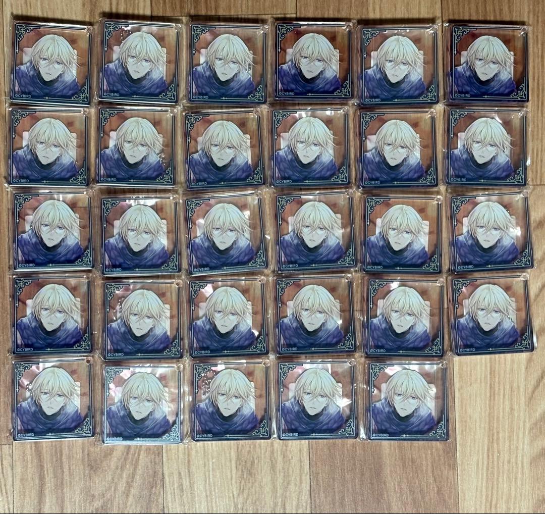 イケメンヴィラン　イケヴィラ　スペシャルくじ　エルバート　アクリルブロック29個