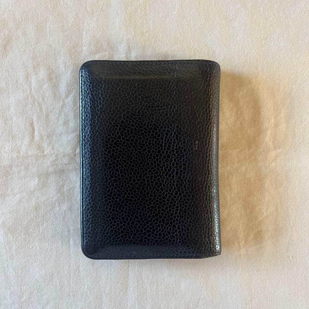 かなこさん専用　CHANEL 名刺ケース　ブラック　レザー　シャネル　名刺入れ