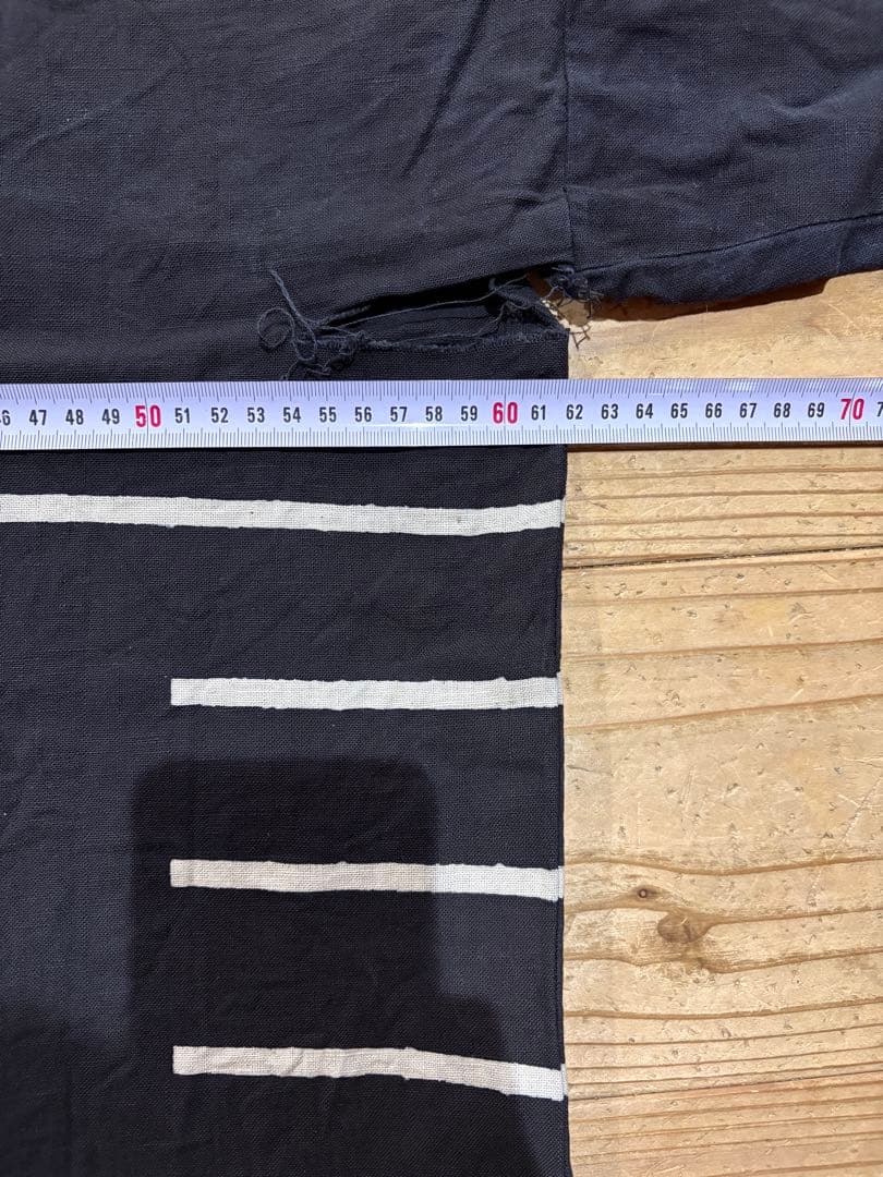型染め　法被　リメイク　藍染　濃紺　半纏　民藝