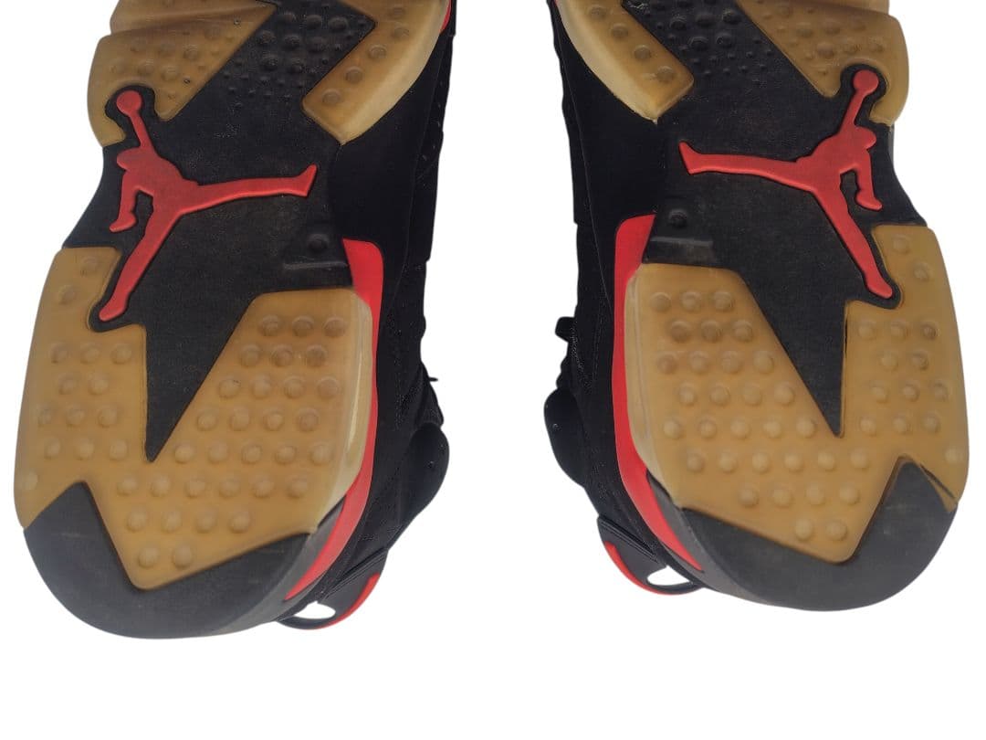 エアジョーダン6 ブラックair jordan6 black 29cm