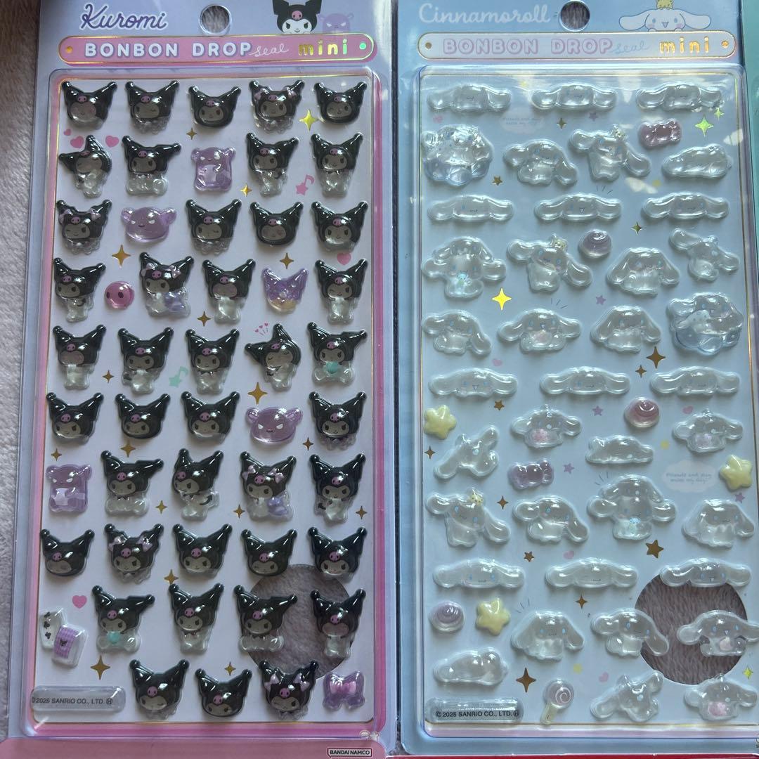 【国内正規品】サンリオ ボンボンドロップミニ シールセット コンプセット