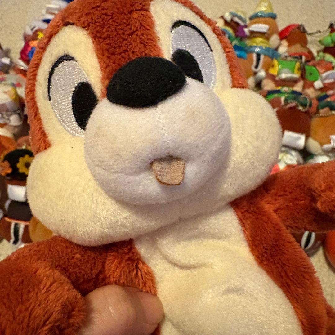 チップとデールまとめ売り ぬいぐるみバッジ ぬいぐるみストラップ等 37個