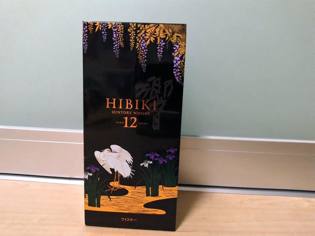 【空箱のみ】SUNTORY 響12年 白鷺 意匠カートン